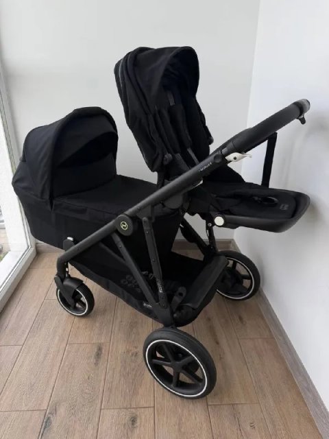Cybex e-Gazelle S (Moon Black) - Премиум коляска с электроприводом