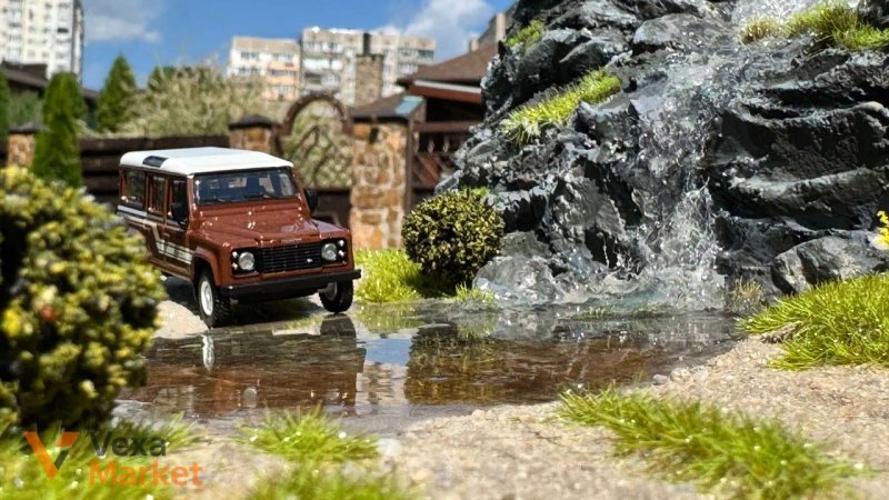 Діарама ручної роботи з Land Rover Defender — фото 2