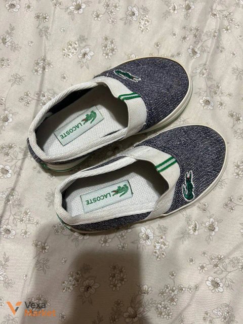 Дитячі сліпони Lacoste оригінал розмір 21