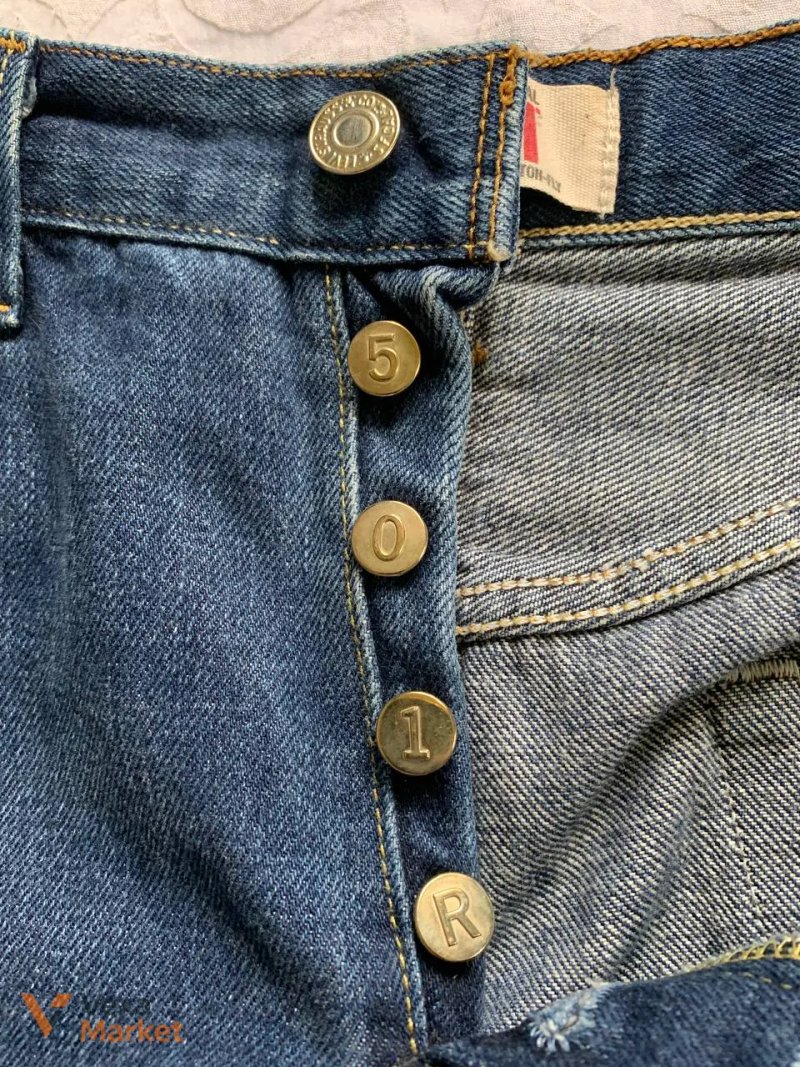 Джинси Levis 501 selvedge — фото 6