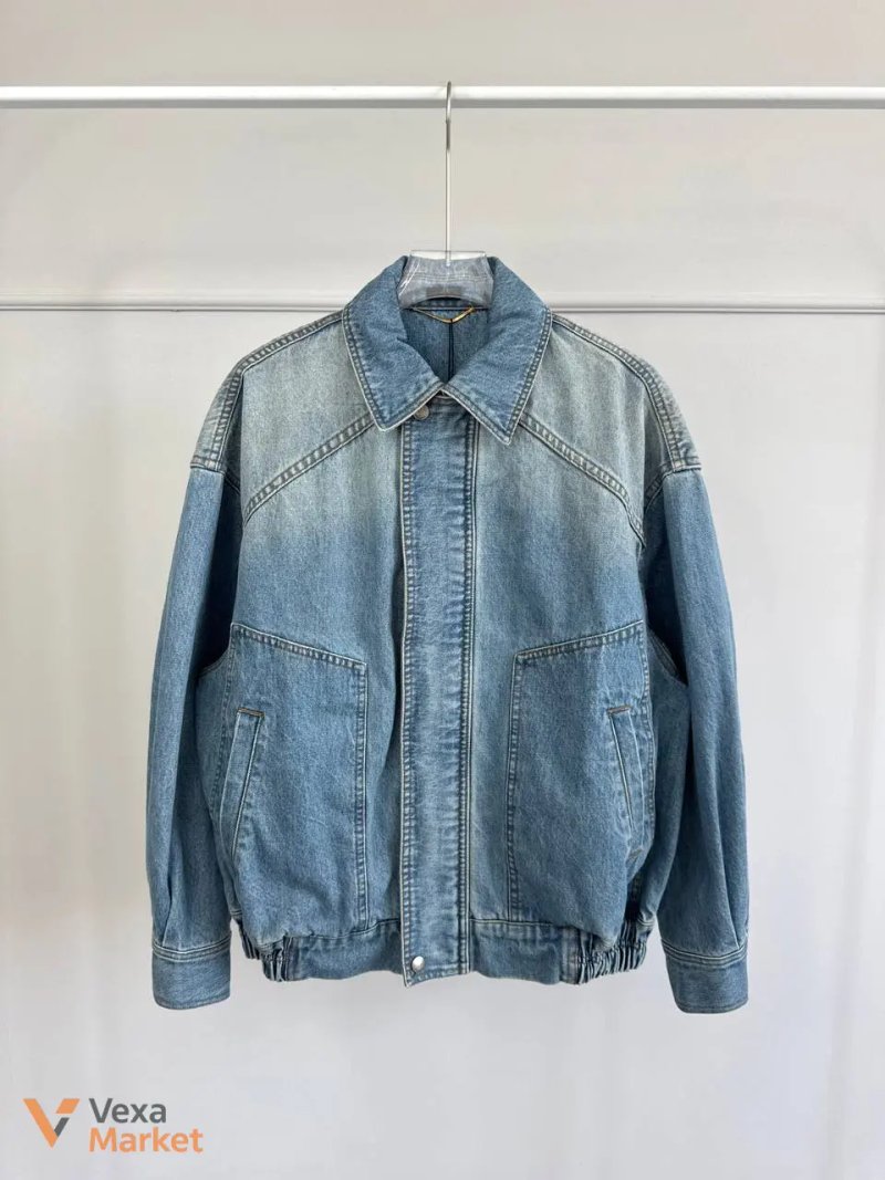 Джинсова куртка YSL Oversized South Blue — фото 3