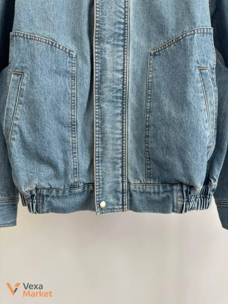 Джинсова куртка YSL Oversized South Blue — фото 6