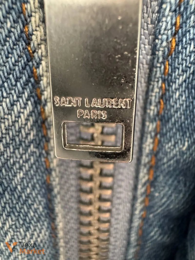 Джинсова куртка YSL Oversized South Blue — фото 8