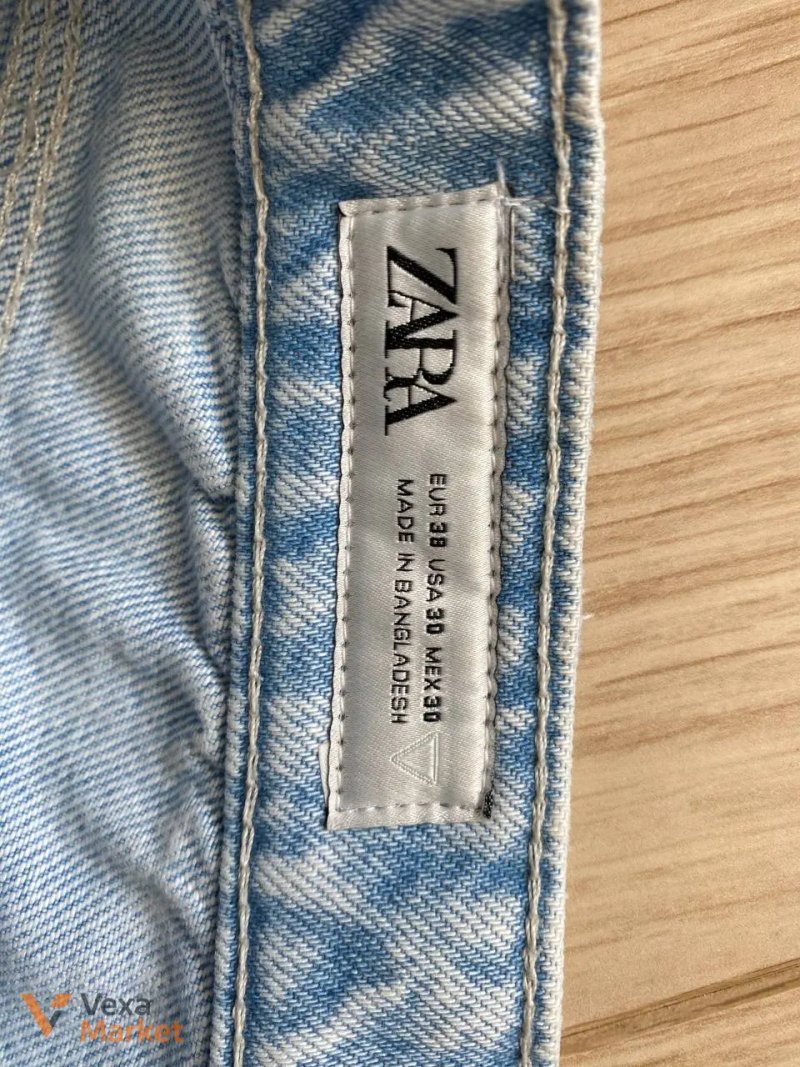 Джинсові шорти Zara жіночі розмір M — фото 2