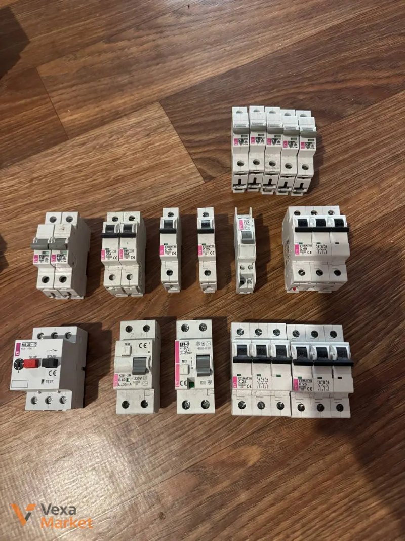 Електрообладнання Schneider Electric, Merlin Gerin Multi 9, Legrand, ETI: автомати, УЗО, дифавтомати, контактори — фото 3