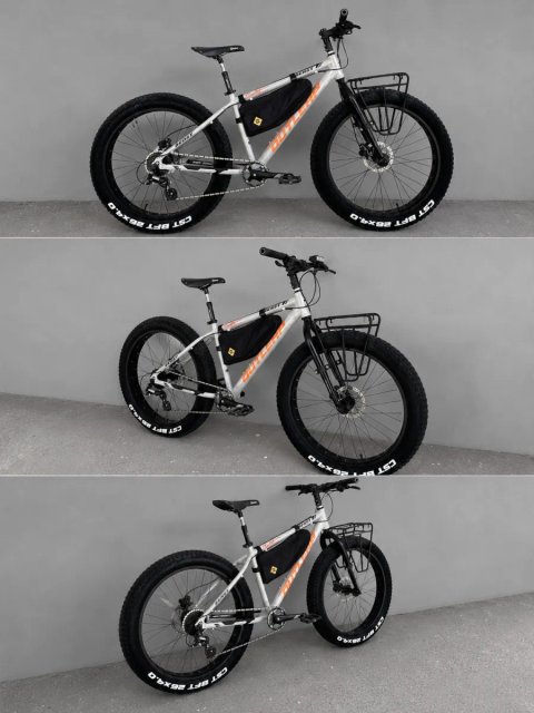 Фетбайк Outleap Beast, велосипед MTB, розмір M, колеса 26x4.0