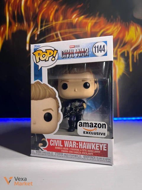 Фігурка Funko Pop! Civil War: Hawkeye #1144 Amazon Exclusive