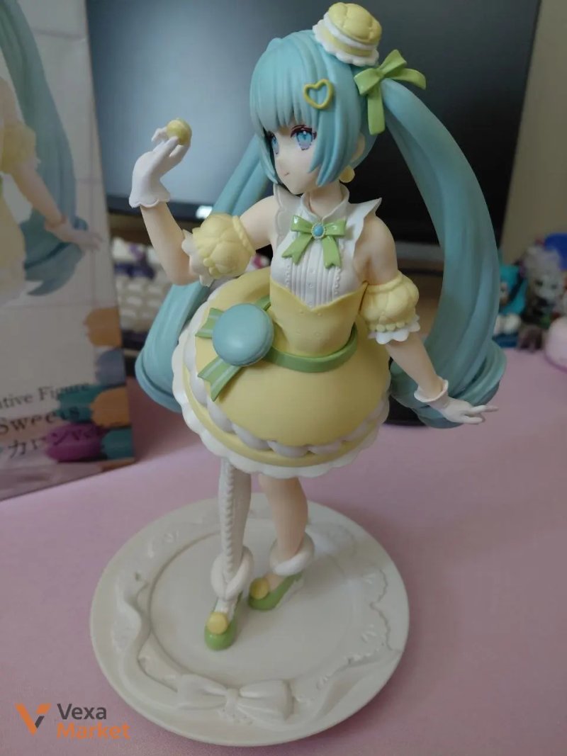 Фігурка Hatsune Miku - Sweet Sweets - Citron Macaron — фото 3