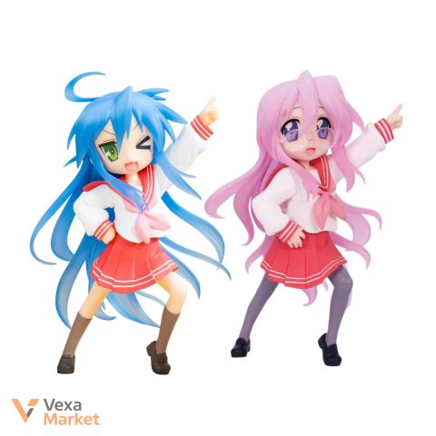 Фігурка Konata Izumi та Miyuki Takara Lucky☆Star Vivit Figure (System Service)