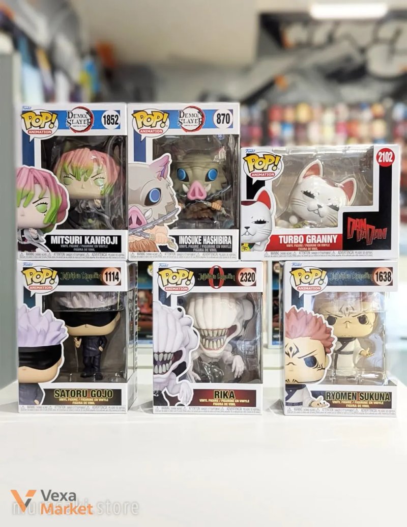 Фігурки Funko POP "Chainsaw Man" та "Demon Slayer" — фото 2