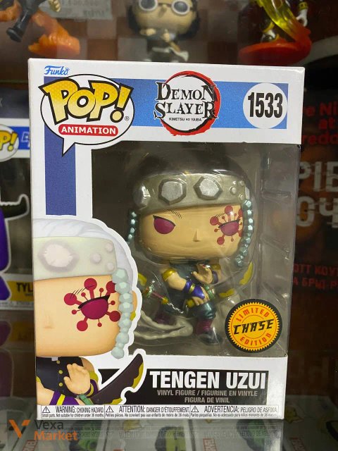 Funko Pop! Animation: Demon Slayer Tengen Uzui (Chase) #1533 Limited Edition