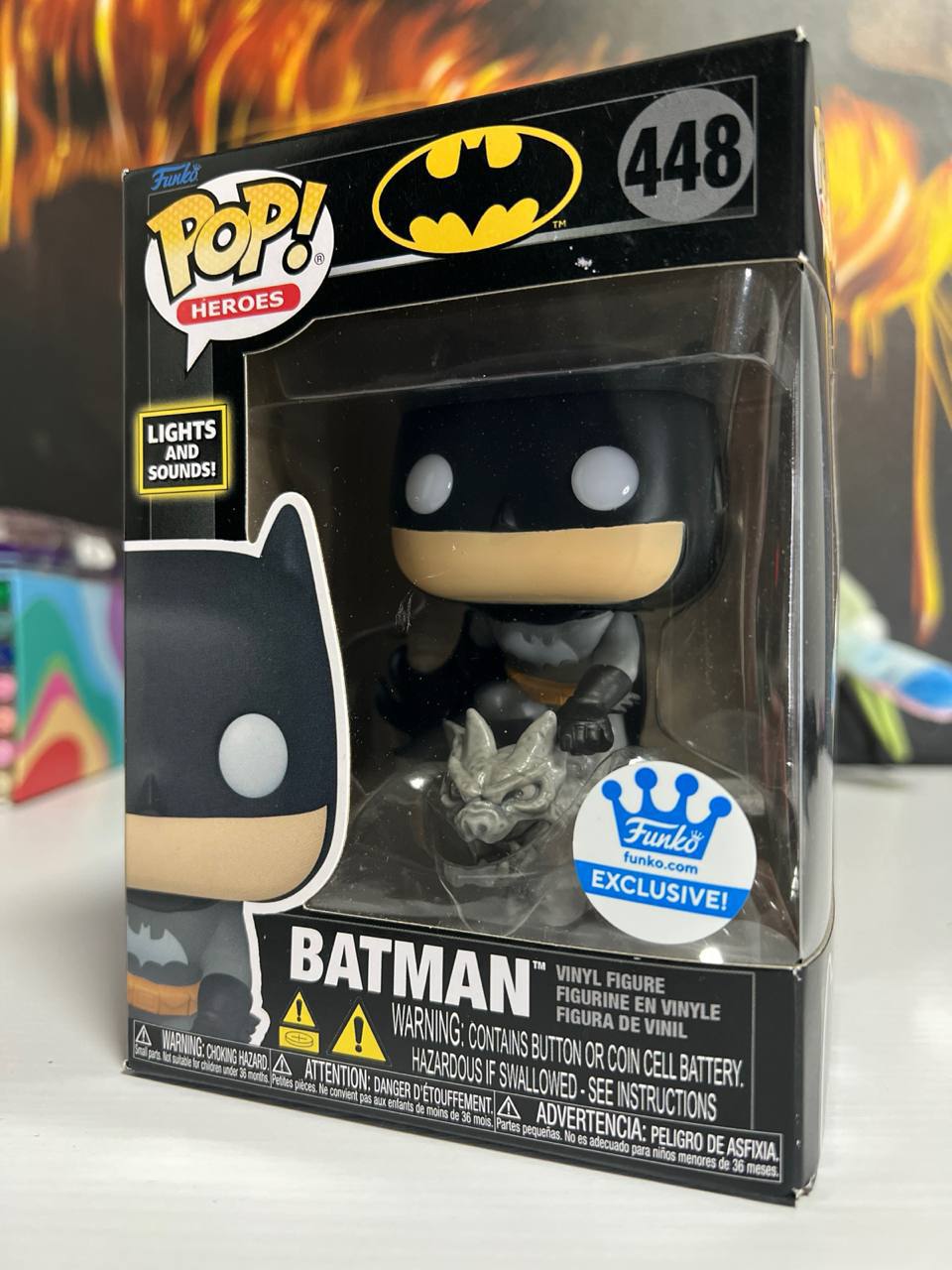 Funko Pop! Batman (Light And Sounds!) #448