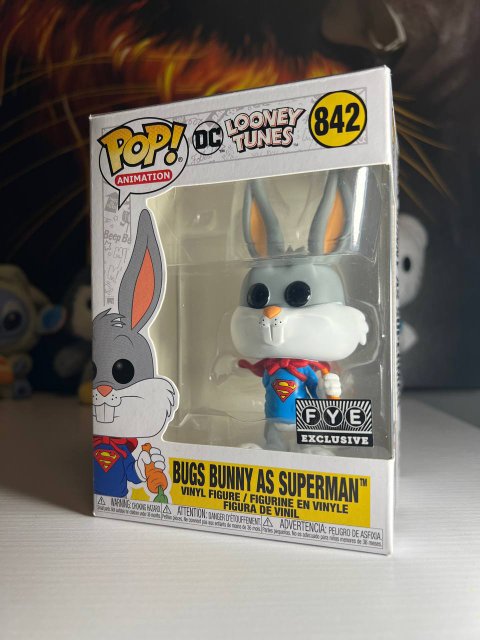 Funko Pop! Bugs Bunny As Superman #842 — Looney Tunes