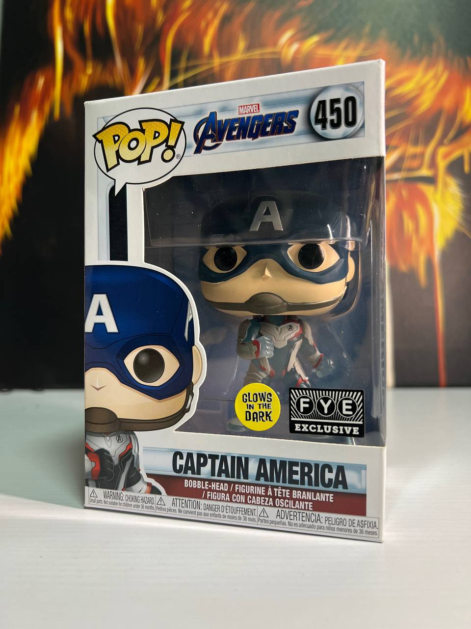Funko Pop! Captain America #450 — Avengers: Endgame