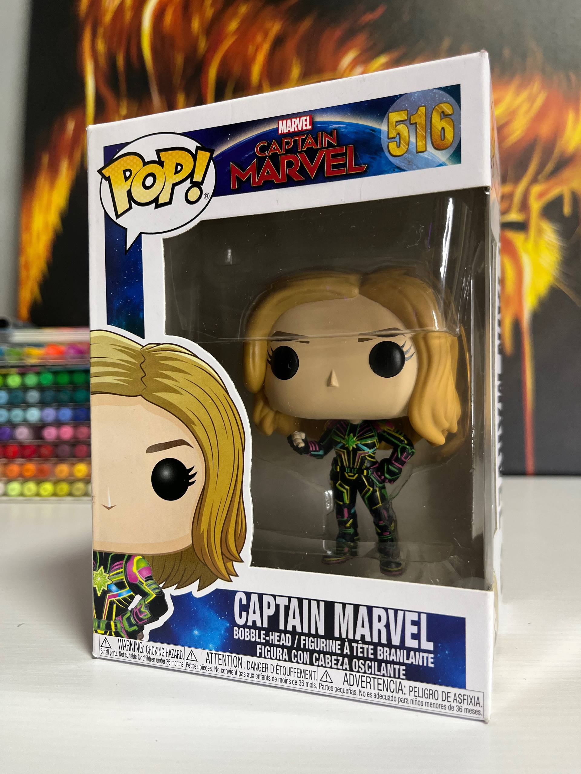 Funko Pop! Captain Marvel #516