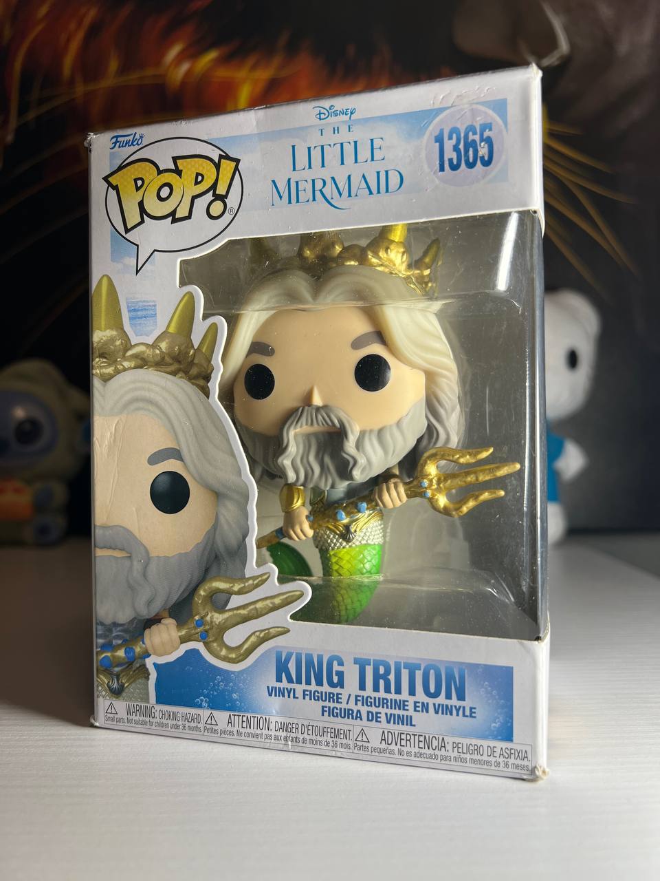 Funko Pop! King Triton #1365 — The Little Mermaid