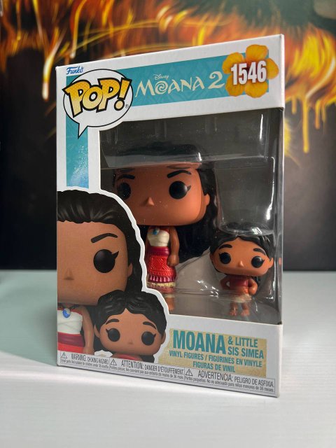 Funko Pop! Moana & Little Sis Simea #1546 — Moana 2