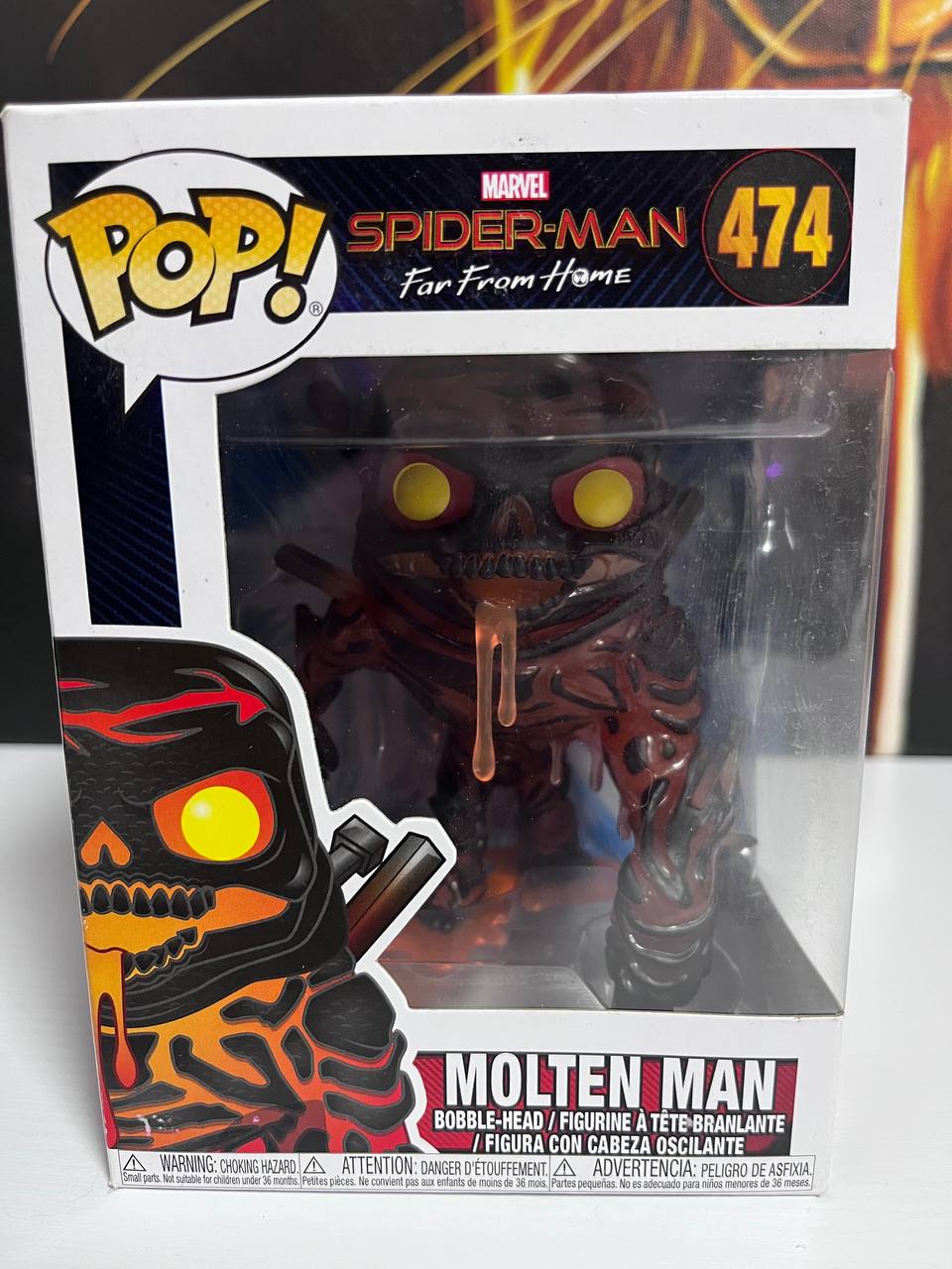 Funko Pop! Molten Man #474 — Spider-Man: Far From Home