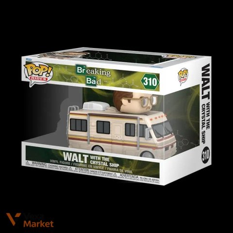 Funko Pop! Rides Breaking Bad Walt with the Crystal Ship #310