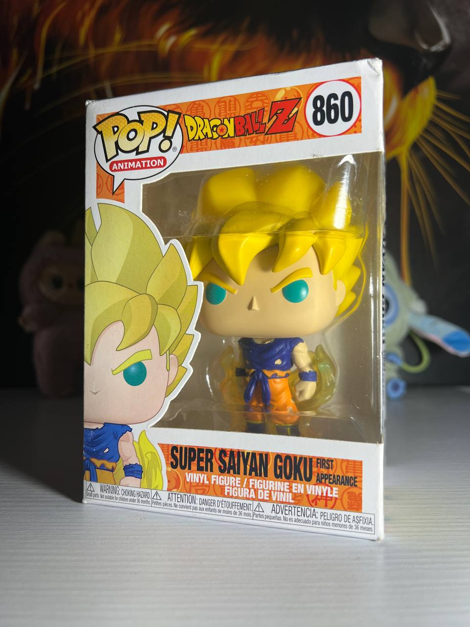 Funko Pop! Super Saiyan Goku (First Appearance) #860 — Dragon Ball Z