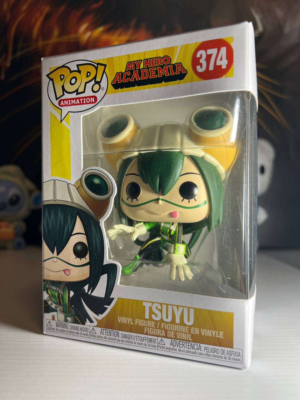 Funko Pop! Tsuyu #374 — My Hero Academia