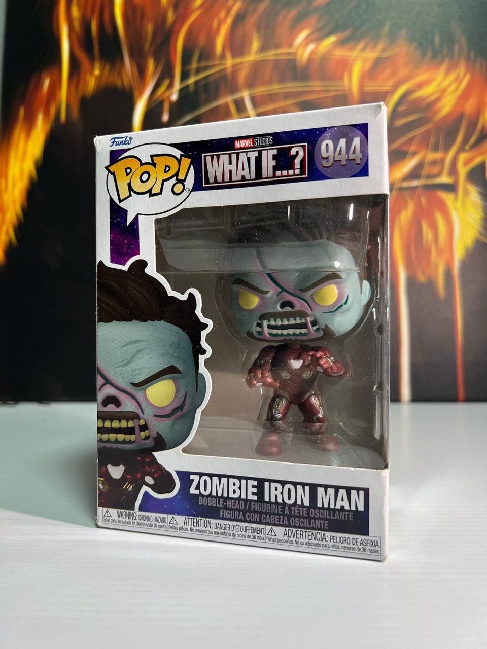 Funko Pop! Zombie Iron Man #944 — What If...?