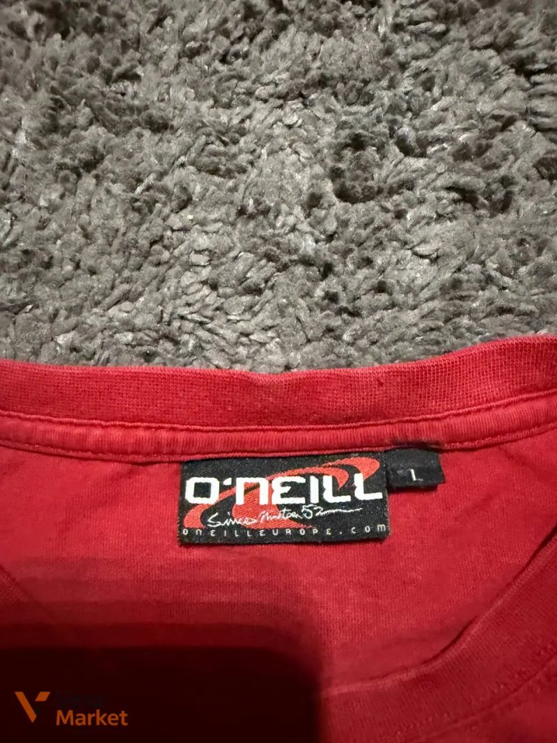 Футболка O'Neill червона розмір L — фото 3