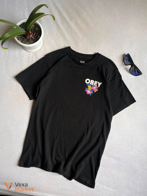 Футболка OBEY чорна розміру S
