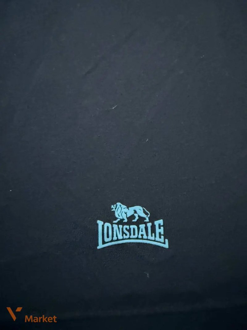 Футболка поло Lonsdale з принтом голови лева, розмір M — фото 6