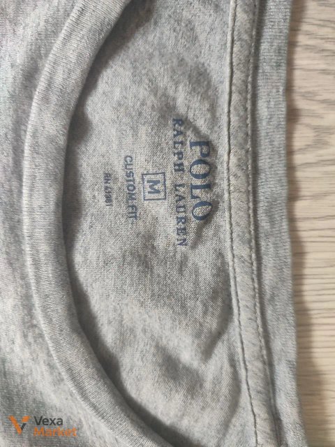 Футболка Polo Ralph Lauren чоловіча сіра розмір M
