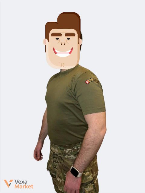 Футболка Швейцарія 100% бавовна S/M