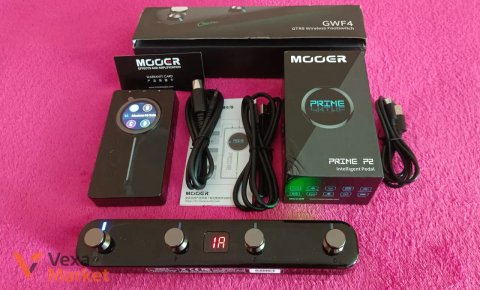 Гітарний процесор MOOER PRIME P2 + футконтролер MOOER GWF4