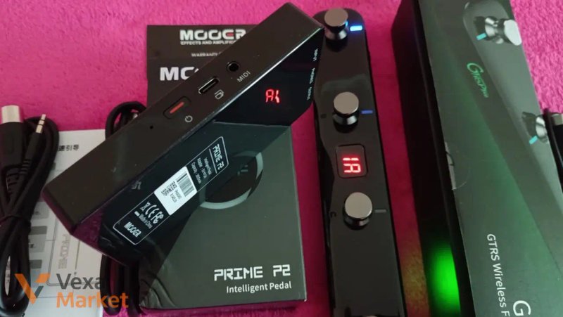 Гітарний процесор MOOER PRIME P2 + футконтролер MOOER GWF4 — фото 2