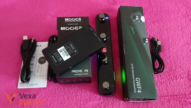 Гітарний процесор MOOER PRIME P2 + футконтролер MOOER GWF4 — фото 6