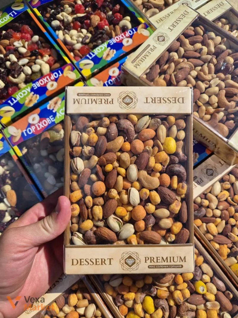 Горіхові та фруктові суміші асорті Premium Dessert — фото 5
