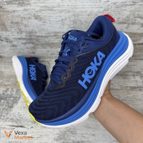 Hoka Gaviota 5 Navy / Sky Blue стабілізаційні кросівки