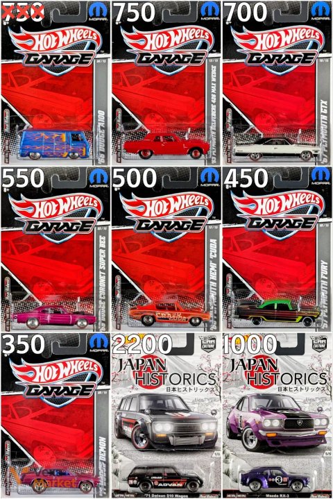 Hot Wheels Garage Premium колекційні моделі автомобілів