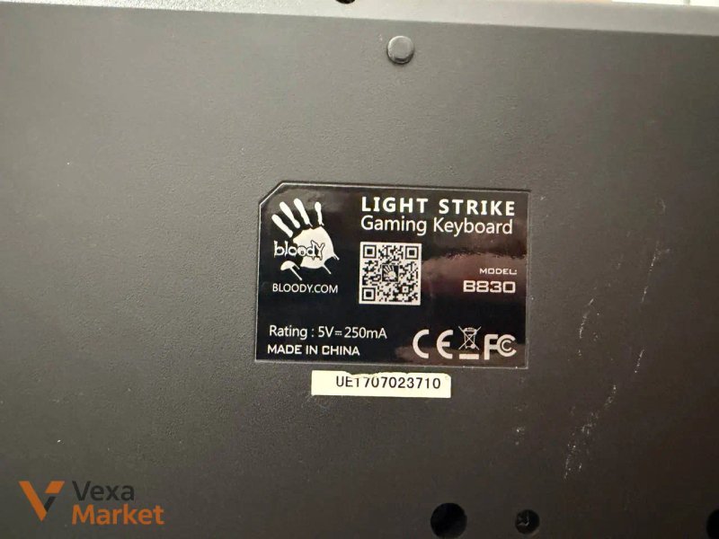 Ігрова механічна клавіатура A4Tech Bloody B830 Light Strike — фото 2