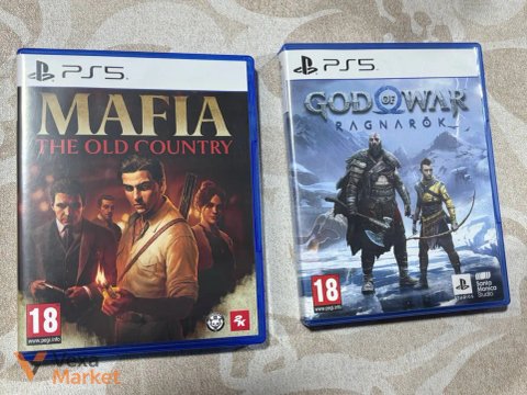 Игры для PlayStation 5: Mafia: The Old Country и God of War Ragnarök