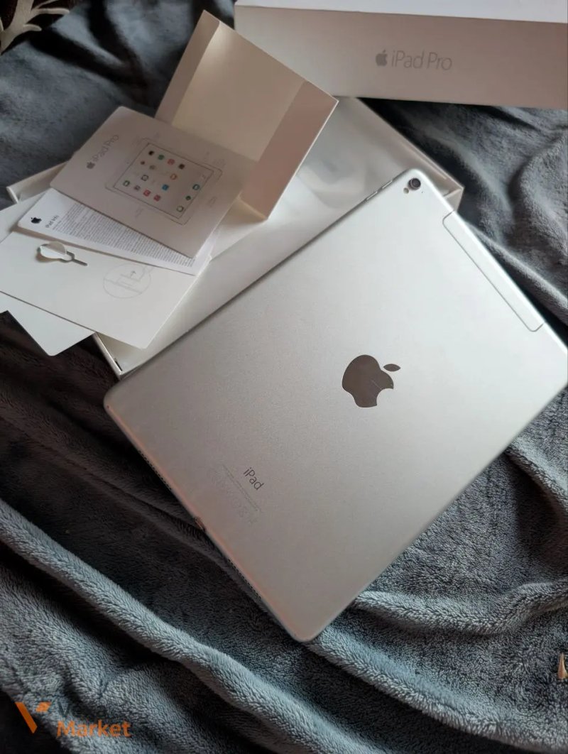IPad Pro Retina 9.7" Silver 256Gb Wi-Fi + Cellular — фото 4