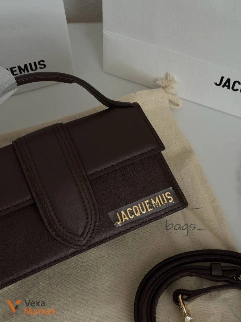 Jacquemus Bambino mini сумка з натуральної шкіри — фото 4