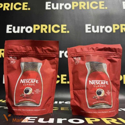 Кава розчинна Nescafe Classic 50г