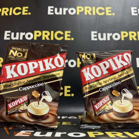 Кавові цукерки Kopiko Cappuccino 100г