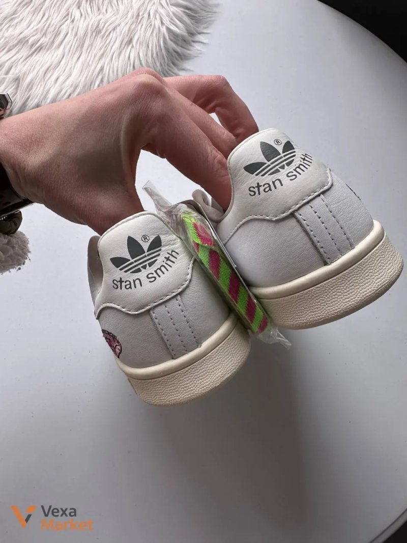 Кеди Adidas STAN SMITH унісекс шкіряні — фото 4