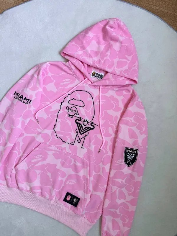 Худі Bape Miami Pink — фото 2