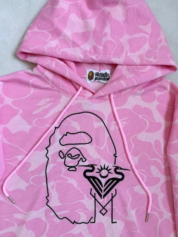 Худі Bape Miami Pink — фото 3