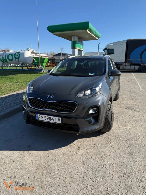 Kia Sportage 2018 Дизель 1.6 л Автомат Сірий