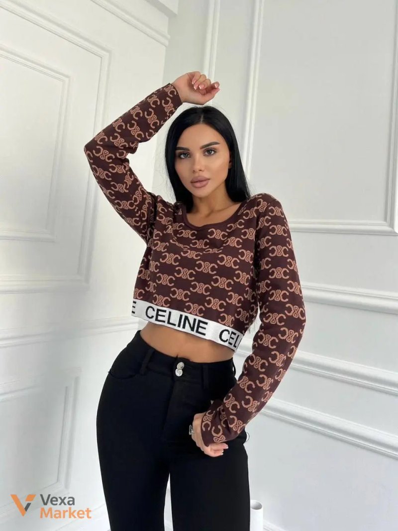 Кофта топ CELINE універсальний розмір — фото 2