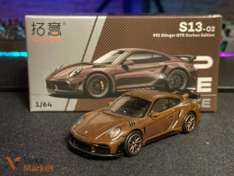 Колекційна модель Mini GT Porsche 911 RUF Dark Blue — фото 3
