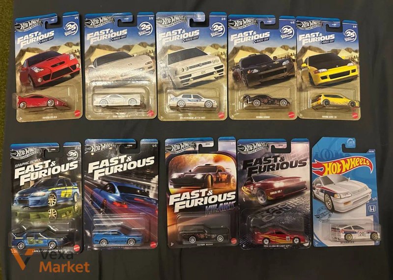 Колекційні моделі автомобілів Hot Wheels та інших брендів — фото 2